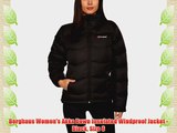Berghaus Women's Akka Down Insulated Windproof Jacket - Black Size 8