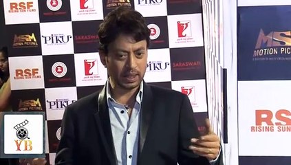 Irrfan Khan Looks Cool @ Piku Success Bash