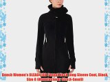 Bench Women's BLEA0418B Funnel Neck Long Sleeve Coat Black Size 8 (Manufacturer Size:X-Small)