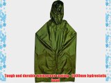 Highlander Adventure Hooded Poncho - Olive