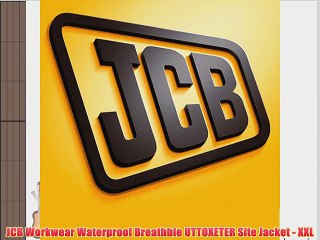 JCB Workwear Waterproof Breathble UTTOXETER Site Jacket - XXL
