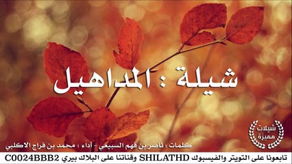 شيلة : المداهيل - أداء محمد بن فراج الاكلبي | أصلي + مسرع | #شيلات #صوتيات