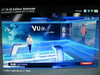 JT FR3 19-20 Edition Nationale 01-10-2011 Chasse et elevage gibier