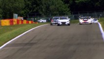 Spa2015 1 GT Sport Race 2 Dontje Spins De Waard Crashes into Him