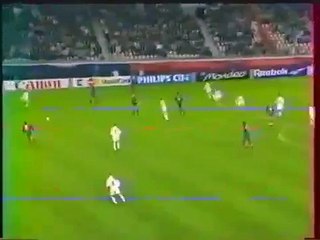 Weah Great goal (1st) |  PSG vs Spartak Moskow 4-1 | 1994