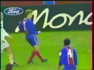 Weah Great goal (2nd) |  PSG vs Spartak Moskow 4-1 | 1994