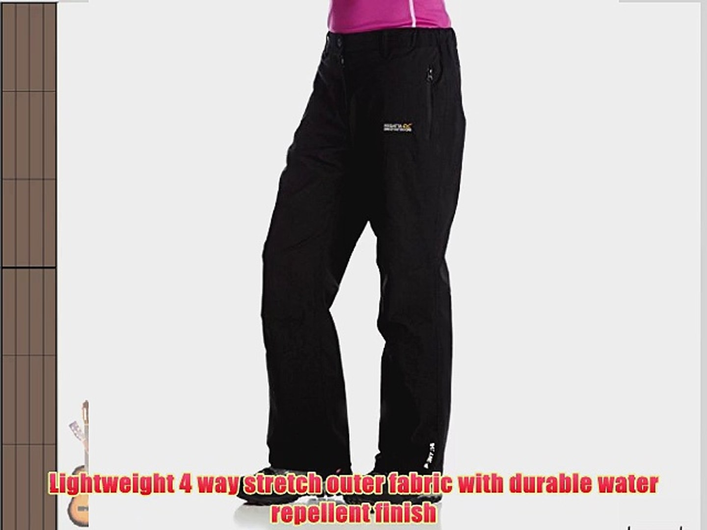 regatta day hike waterproof trousers