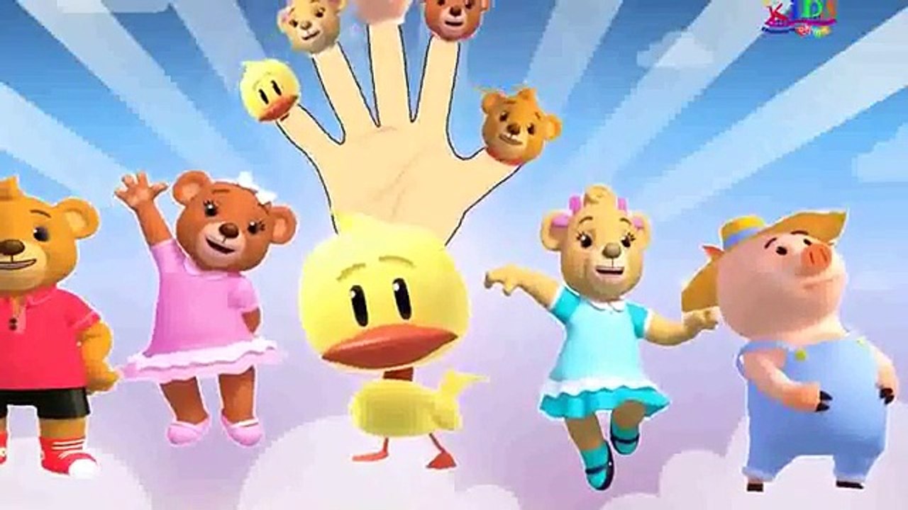 Bananas in Pyjamas Finger Family Cartoon Animation Nursery Rhymes For