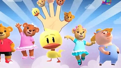 Bananas in Pyjamas Finger Family Cartoon Animation Nursery Rhymes For Children