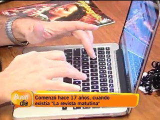 Mario Giacomelli  llevando buen cine cada Buen Día
