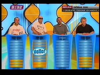 NAJVEĆI BISERI  TAKMIČARA U KVIZU "PITANJA ZA ŠAMPIONA" PRVI DEO!!!