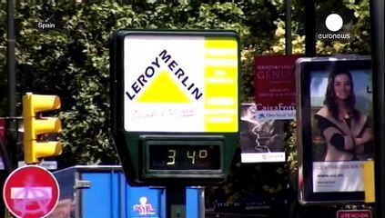 Rekordwerte überall: Hitzewelle breitet sich über Europa aus