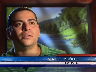 Un accidente le impide volver a caminar pero le dio inspiración para convertirse en artista