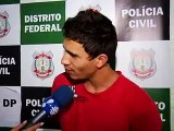 Jornal local: preso santa maria