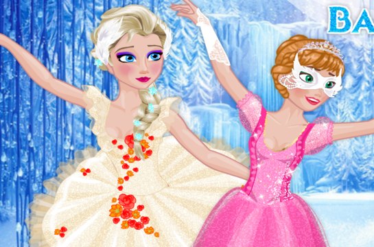 Baby Games for Girls - Frozen Sisters Ballerinas