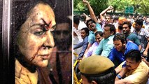 Fans PROTEST Hema Malini For Road Accident