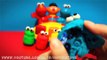 5 Play-Doh Surprise! Playdough Cookie Monster Elmo Ernie Sesame Street Playset Cars Kinder Eggs Toys