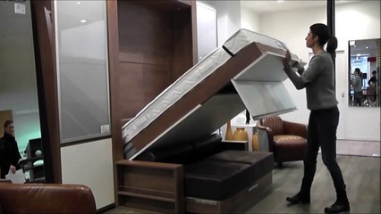 Armoire lit escamotable