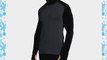 Icebreaker Bodyfit 260 Tech Top Long Sleeve Half Zip-Men's-Monsoon Black (Size: M)