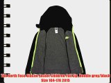 The North Face Glacier jacket Children Full Zip Hoodie grey/black Size 164-176 2015