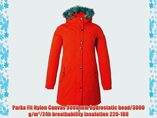 O'Neill Adventure Journey Women's Parka Jacket Red Paprika Red Size:L