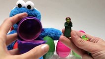 Play-Doh Surprise Eggs Cookie Monster Angry Birds Mickey Mouse Princess Disney Hello Kitty
