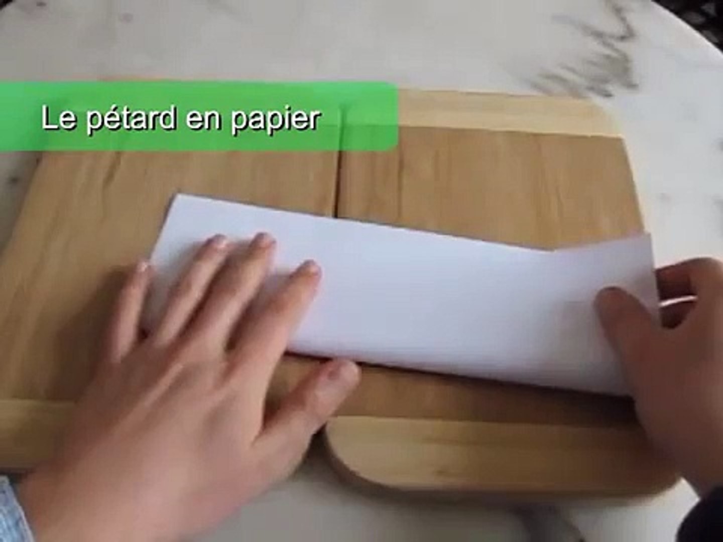 comment faire un petard en papier tres facile video dailymotion