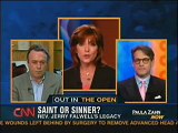 Metaxas & Hitchens on CNN/Paula Zahn/Falwell Legacy