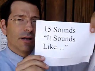 It Sounds Like (1) American English Pronunciation with Steve's sun moon cat dog system