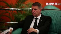 Alegeri prezidentiale 2014: Klaus Iohannis, interviu in Baia Mare