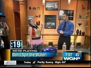 Don't Spit the Water on WGN Morning News