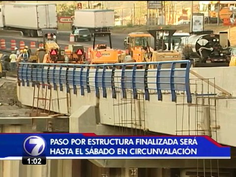 Gobierno saliente dejará listos puentes en circunvalación y avance en la platina