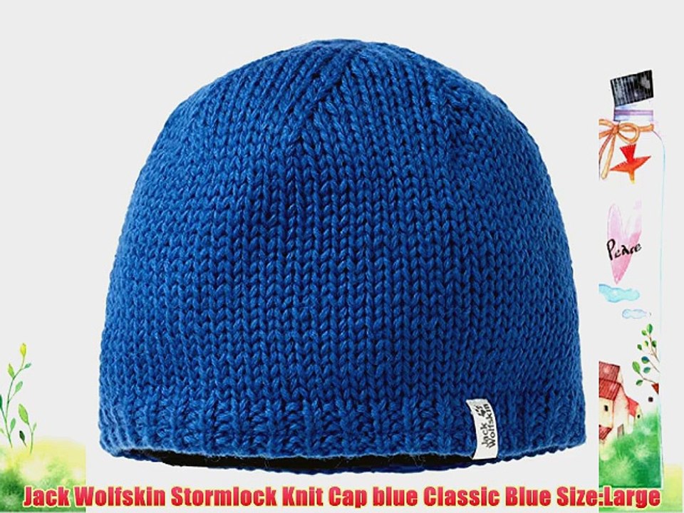 jack wolfskin stormlock knit cap