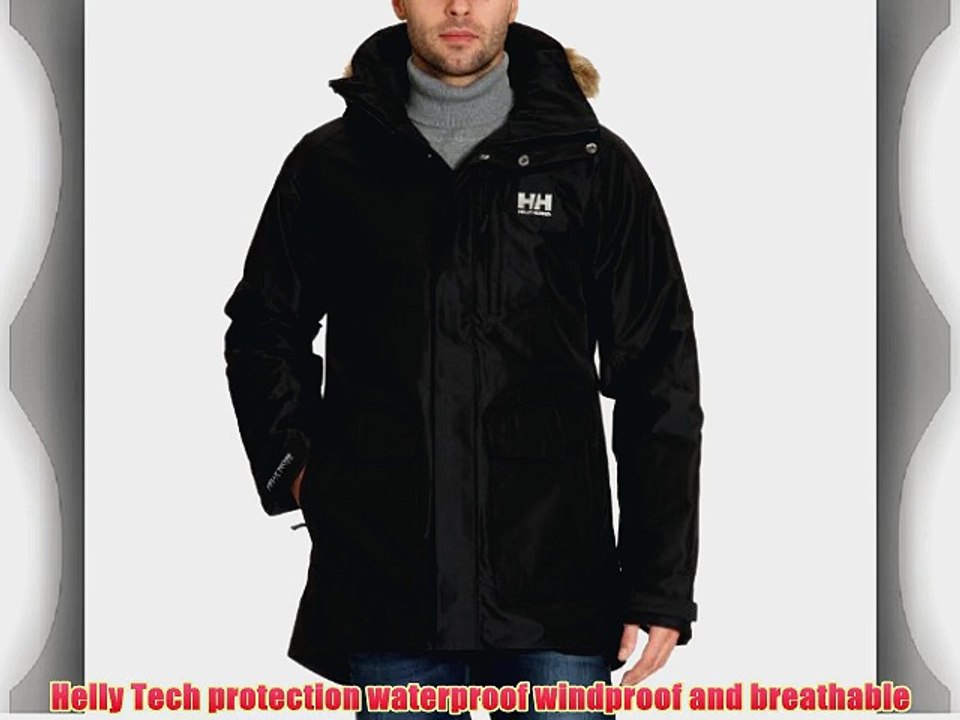 Helly Hansen Men's Dubliner Parka Jacket - Black XX-Large