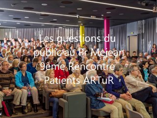 Rencontre Patients ARTuR 2015 : Questions au Pr Méjean