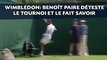 Wimbledon: Paire déteste le tournoi et le fait savoir