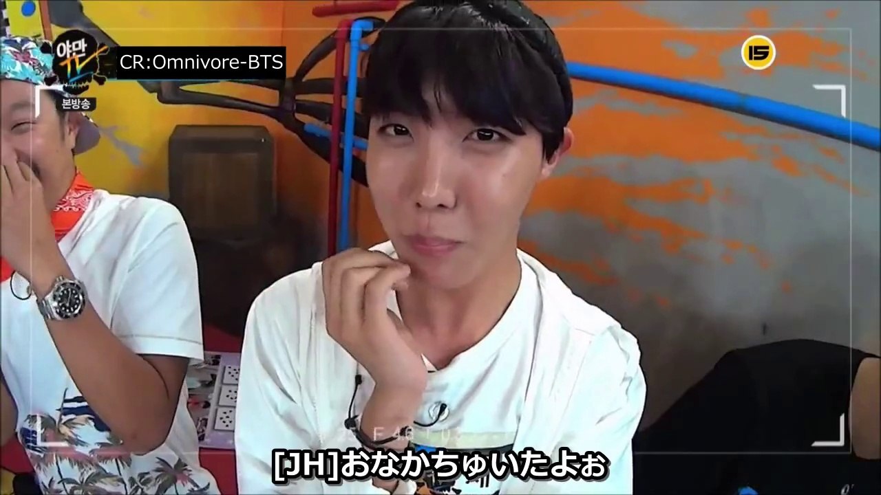 [日本語字幕]150622&29 野蛮TV 防弾少年団 J-HOPE CUT