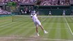 Le lob de génie de Federer face à Querrey - Wimbledon