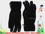 Marmot Men's Windstopper Gloves - Black Large