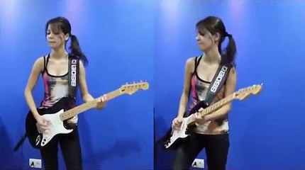 ギターがうまい！美人ギタリストめちゃかっこいい！ギターガール2 23