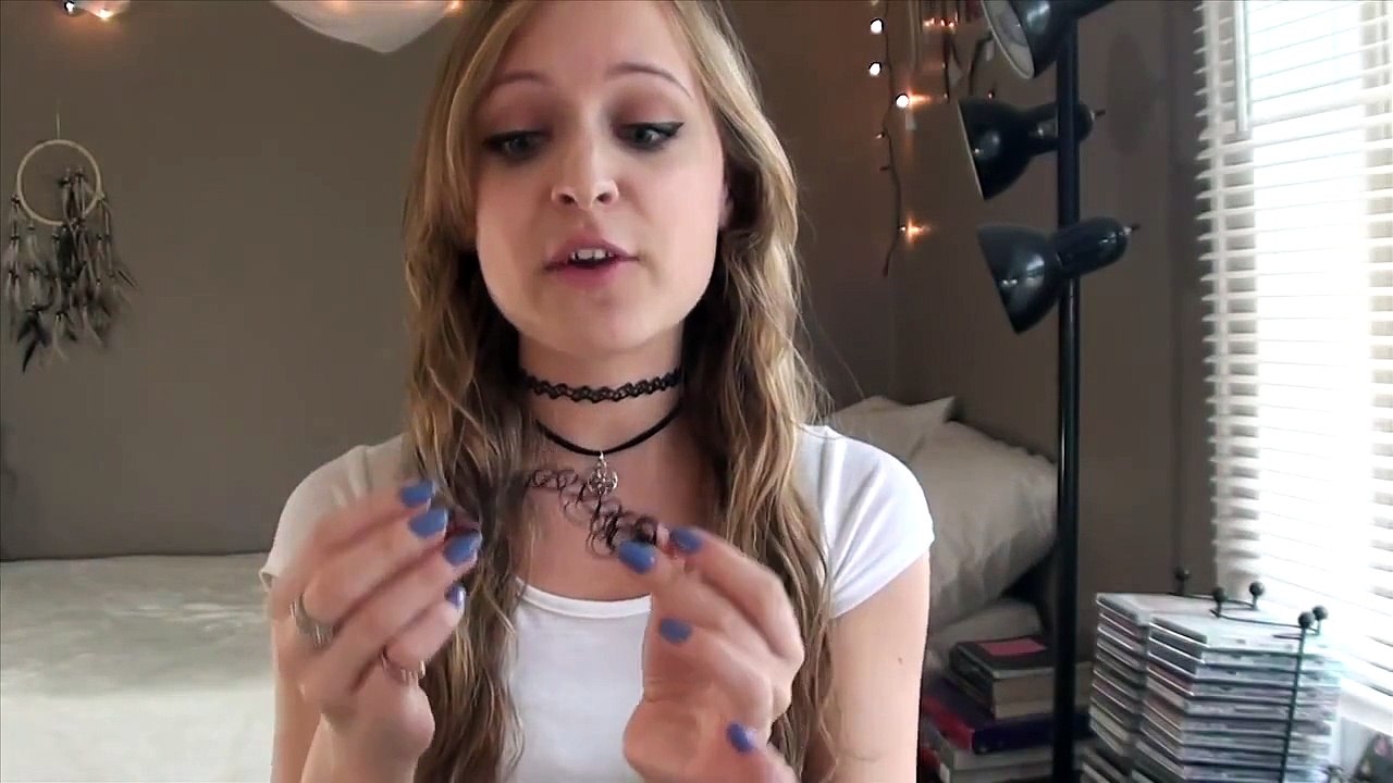 DIY | Tattoo/ Charm Choker Necklaces