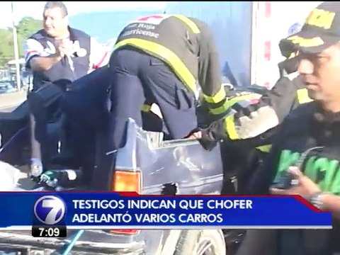 Accidente de tránsito deja 2 mujeres gravemente heridas en la General Cañas