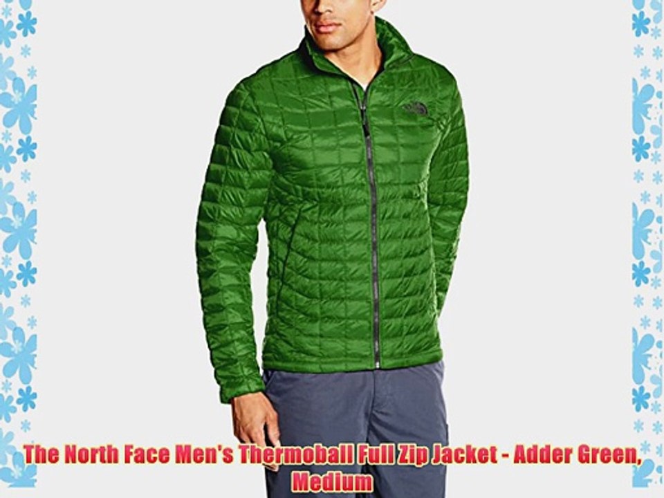 north face green thermoball
