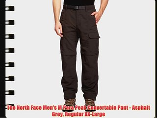 The North Face Men's M Para Peak Convertable Pant - Asphalt Grey Regular XX-Large