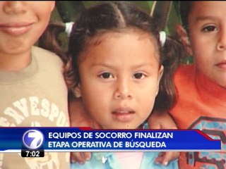 Tras una semana autoridades concluyen Yerelyn Guzmán no está en la zona de búsqueda