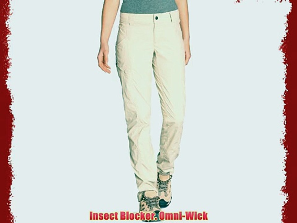 Columbia Women's Bug Shield Cargo Straight Leg Pant - Fossil Large/Size (US-12UK-16)