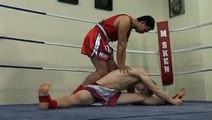 Muay Thai stretches -- Muay Thai workout