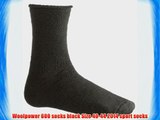 Woolpower 600 socks black Size 40-44 2014 sport socks