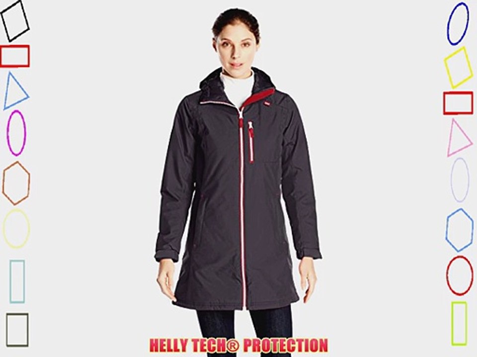 HELLY HANSEN Long Belfast Winter Ladies Jacket Black M