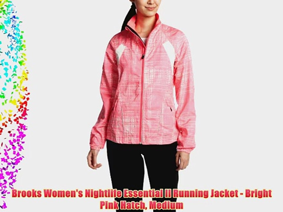 brooks jackets womens pink